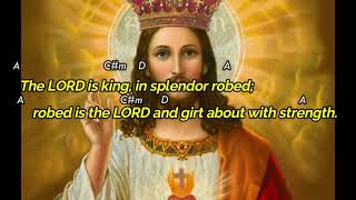 Responsorial Psalm November 24 2024 The Solemnity of Our Lord Jesus Christ King of the Universe [upl. by Mllly]