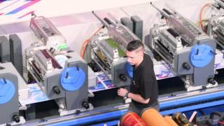 Gallus Labelmaster  Live Demonstration at Gallus Innovation Days 2016 [upl. by Della]