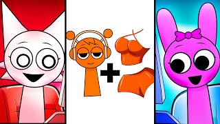 Sprunki Incredibox Wenda amp Pinki React To TikToks Themselves Memes 11 [upl. by Apostles]