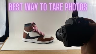 How I Take Professional Pictures of Shoes Cheap [upl. by Alastair]