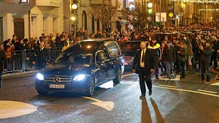 Huge crowds in Tipperary say farewell to Shane MacGowan [upl. by Qidas]