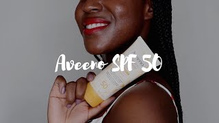 Aveeno Hydrate and Protect SPF 50  Sunscreen for Dark Skin  Lakisha Adams [upl. by Otsirave]