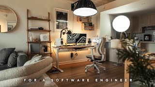 Apartment Desk Setup Makeover  Software Engineer at Expedia [upl. by Hselin]