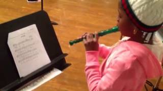 Student gets Black Belt PS317 recorder karate  Arirang [upl. by Leen755]