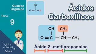 Nomenclatura de ácidos carboxílicos [upl. by Viviana]