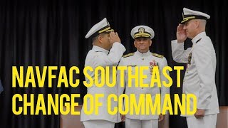 NAVFAC Southeast Change of Command  June 21 2018 [upl. by Aleetha]