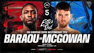 Fight Night LIVE Baraou McGowan Undercard [upl. by Ciredec]