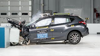 2024 Subaru Impreza wagon updated moderate overlap IIHS crash test [upl. by Johnston]