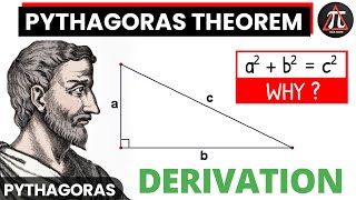 Proving Pythagoras Theorem  Step by step Proof [upl. by Norbel]