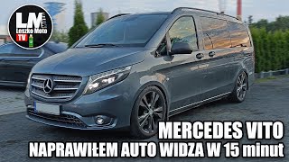 MERCEDES VITO TOURER 220d  SAM W PROSTY SPOSÓB NAPRAWIŁEM KLIMATYZACJE [upl. by Annairdna]