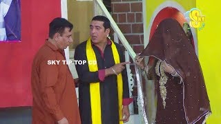 Zafri Khan with Nasir Chinyoti  Iftikhar Thakur  Punjabi Stage Drama  Dhilay Aashiq  Comedy Clip [upl. by Secrest786]