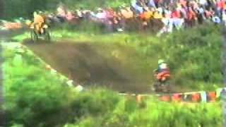 Steve Wise Motocross Win at Unadilla 250 World Championship GP [upl. by Anneehs]