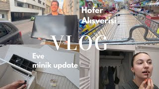 Vlog  TV ÜnitesiTV Hofer Alışverişi Neusiedler See Macerası Elektrikli Araba Deneyimi [upl. by Sabsay]