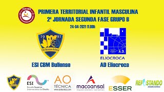 INFANTIL MASCULINO ESI CBM BULLENSE  AD ELIOCROCA [upl. by Gnaig710]