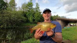 Fishing Tiverton canal [upl. by Ithnan]