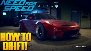 NEED FOR SPEED Gameplay How To Drift EASY Mazda RX7 INSANE Drift Spec [upl. by Cosme]