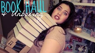 My First BOOKHAUL  UNBOXING [upl. by Nilyam]