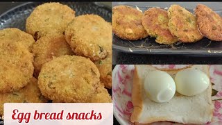 Healthy snacks recipeअंडा ब्रेड रेसिपी Egg bread snacksRamadan special recipeProtein rich snacks [upl. by Godber]