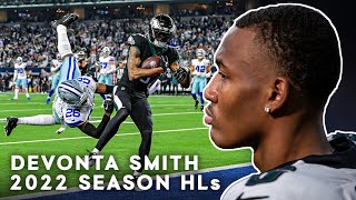 DeVonta Smiths TOP PLAYS of the 2022 Season [upl. by Buna]