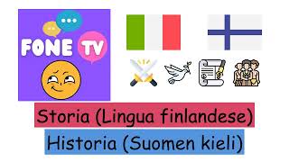 Storia Lingua finlandese itfi [upl. by Valora]