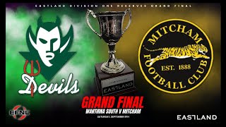 EFNL 2023 Division 1 Reserves Grand Final  Wantirna South vs Mitcham [upl. by Utta568]