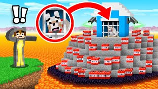 Saving My PET BORK In Our Minecraft World [upl. by Arbma]