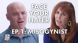 Feminist Debates Misogynist on MeToo and the Gender Pay Gap  Face Your Hater  New York Post [upl. by Cogswell609]