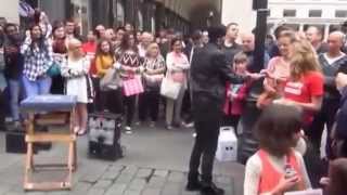 Dynamo Magician Impossible  The Street Doing Magic 2015 [upl. by Neiviv]