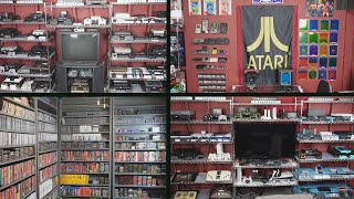 Tour of My Gaming Setup and My Two Gamerooms 84 Consoles  2000 Games [upl. by Powel]