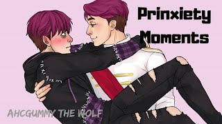 Sanders Sides Prinxiety Moments❤️💜READ DESCRIPTION [upl. by Esetal]