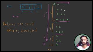 Print All SubArrays for a given Array Alternate Way  DSA [upl. by Nert]