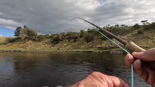 Salmon fishing on the River Brora day 2 with Josh Moody 12th April 2024 [upl. by Kucik]