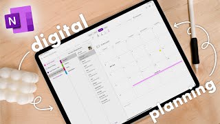 HOW TO OneNote for Digital Planning  FREE Planner [upl. by Phipps]