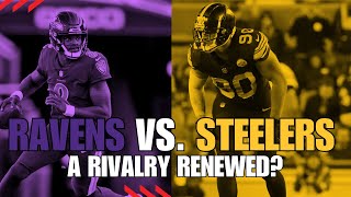 Ravens Vs Steelers Preview ravens steelers afcnorth nfl [upl. by Yahiya942]