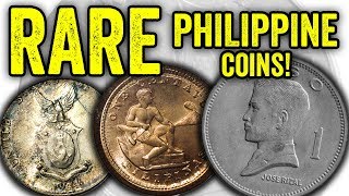 SUPER VALUABLE PHILIPPINE COINS WORTH BIG MONEY  WORLD COINS TO LOOK FOR IN YOUR COIN COLLECTION [upl. by Dyrrej]