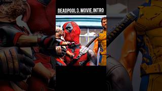 DEADPOOL 3 intro shorts hollywood marvel deadpool deadpool3 wolverine vuralshort short [upl. by Arhaz812]