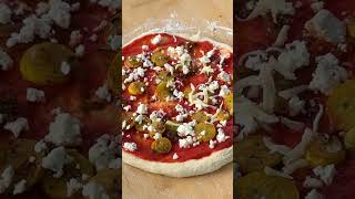 Einfaches PizzaRezept in 25 Sekunden 🍕 rezeptideen kochen [upl. by Assilen]