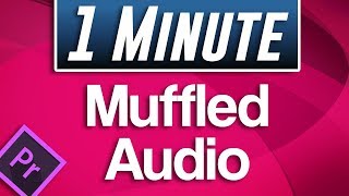 Premiere Pro  How to Make Audio Sound Distant and Muffled [upl. by Lemrahc969]