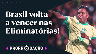 RODRYGO MARCA E BRASIL VENCE O EQUADOR NA ESTREIA DE DORIVAL NAS ELIMINATÓRIAS PRA COPA DO MUNDO [upl. by Ripleigh63]