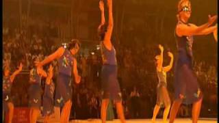 2 Apresentação na Noite Brasileira  13ª World Gymnaestrada [upl. by Reivax]