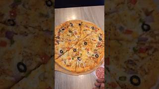 Restaurant Style পিজ্জা Review  Authentic Cheese Fresh Toppings pizza pizzalover pizzahut trend [upl. by Doomham]