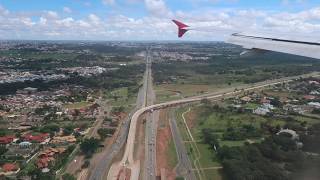 Landing at Brasilia in a LATAM A320 [upl. by Arodasi]