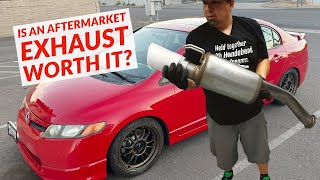 Does a 3 Inch Exhaust Make Your K Series Car Faster [upl. by Haliak224]