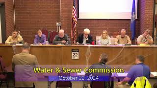 East Lyme CT Water Sewer Commission 10222024 [upl. by Thirzia800]