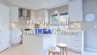 How to Install an Ikea Kitchen [upl. by Lexy]