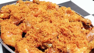 Cara Membuat Ayam Goreng Serundeng Kelapa Praktis Cepat No RIBET nurhayatibaksosrati9796 [upl. by Whittaker]