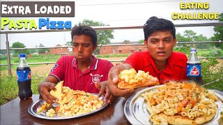 2X Extra Loaded Macaroni Pasta Pizza Eating Challenge  Most Hawaiian  Food Challenge [upl. by Medina347]