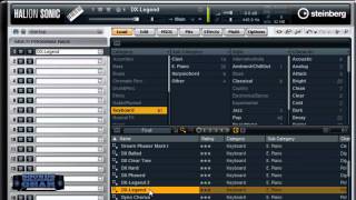 Halion Sonic keyboard sounds demo [upl. by Eiramac]