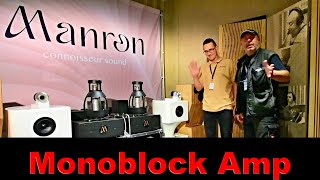 Monoblock Vacuum Tube Amplifier  Handmade by Manron Audio [upl. by Anikehs]