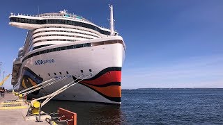 AIDAPRIMA cruise ship walking tour 4K [upl. by Tebasile800]